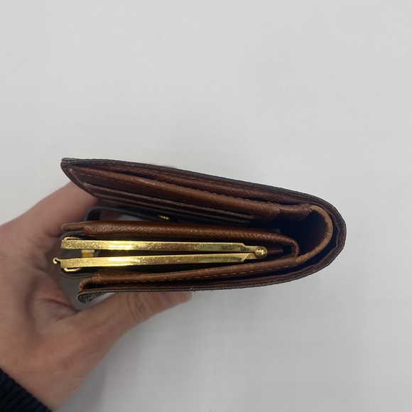 💯 AUTH. Louis Vuitton monogram Porte Monnaie billets viennois wallet - Picture 11 of 15